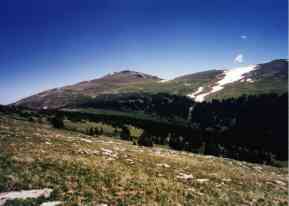 Comanche peak from other side of Willow Creek