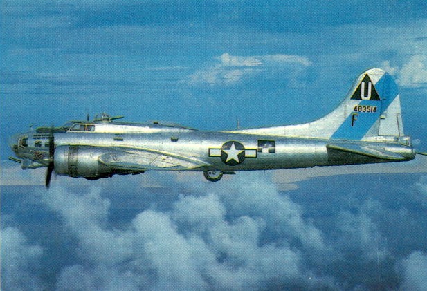 B17 in flight